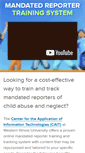 Mobile Screenshot of mandatedreporter.org